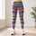 Rainbow Stripe Activewear For Colorful Beach Days And Everyday Women's Fitness Style Leggings - 6
