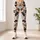 Calico Cat Faces for Cozy Weekends and Everyday Style for Cat Lovers at Home or Out Leggings - 4