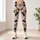 Calico Cat Faces for Cozy Weekends and Everyday Style for Cat Lovers at Home or Out Leggings - 6