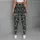 Monochrome Wolf Portraits And Botanical Scrollwork For Relaxed Coastal Weekend Adventures Leggings - 5