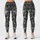 Monochrome Wolf Portraits And Botanical Scrollwork For Relaxed Coastal Weekend Adventures Leggings - 1
