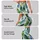 Green And Blue Oval Motifs For Easy Everyday Commutes And Relaxed City Style Women Leggings - 2