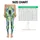 Green And Blue Oval Motifs For Easy Everyday Commutes And Relaxed City Style Women Leggings - 1