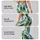 Green And Blue Oval Motifs For Easy Everyday Commutes And Relaxed City Style Women Leggings - 2