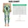 Green And Blue Oval Motifs For Easy Everyday Commutes And Relaxed City Style Women Leggings - 3