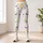 Crescent Moons, Cheerful Ghosts and Bats for Halloween Festivities Leggings - 4