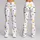 Crescent Moons, Cheerful Ghosts and Bats for Halloween Festivities Leggings - 9