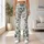 Sage Eucalyptus Leaves for Calm Yoga Sessions and Relaxed Everyday Movement Lifestyle Leggings - 11