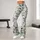 Sage Eucalyptus Leaves for Calm Yoga Sessions and Relaxed Everyday Movement Lifestyle Leggings - 10