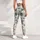 Sage Eucalyptus Leaves for Calm Yoga Sessions and Relaxed Everyday Movement Lifestyle Leggings - 4
