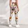 Witch Hats, Pumpkins, Black Cats And Ghosts For Halloween Party Style Leggings - 5