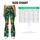 Tropical Pineapple and Palm Foliage for Hawaiian Beach Getaways and Summer Travel Leggings - 7