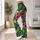 Tropical Pineapple and Palm Foliage for Hawaiian Beach Getaways and Summer Travel Leggings - 11