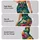 Tropical Pineapple and Palm Foliage for Hawaiian Beach Getaways and Summer Travel Leggings - 2