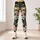 Pastel Lily Cross Easter Florals for Spring Sunday Celebrations and Seasonal Style Leggings - 4