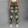 Pastel Lily Cross Easter Florals for Spring Sunday Celebrations and Seasonal Style Leggings - 4