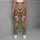 Watercolor Wildflower Meadow Blooms for Spring Garden Walks and Sunny Coastal Getaways Leggings - 6
