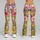 Watercolor Wildflower Meadow Blooms for Spring Garden Walks and Sunny Coastal Getaways Leggings - 9