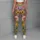 Watercolor Wildflower Meadow Blooms for Spring Garden Walks and Sunny Coastal Getaways Leggings - 5