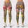 Watercolor Wildflower Meadow Blooms for Spring Garden Walks and Sunny Coastal Getaways Leggings - 1