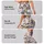 Playful Gray Cat and Yarn Motifs for Yoga, Travel, and Everyday Comfort Leggings - 2