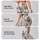 Playful Gray Cat and Yarn Motifs for Yoga, Travel, and Everyday Comfort Leggings - 8