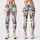 Playful Gray Cat and Yarn Motifs for Yoga, Travel, and Everyday Comfort Leggings - 1