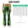 Lime Green Brushstroke Energy for Beach Days and Everyday Casual Style Leggings - 7