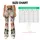 Quirky Puppy Faces With Colorful Spots For Playful Weekend Outings And Dog Lovers Leggings - 7