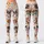 Quirky Puppy Faces With Colorful Spots For Playful Weekend Outings And Dog Lovers Leggings - 3