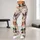 Quirky Puppy Faces With Colorful Spots For Playful Weekend Outings And Dog Lovers Leggings - 11