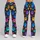 Rainbow Puppy Paws For Playful Weekend Outings And Cozy Everyday Style For Dog Lovers Leggings - 9