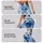 Blue And Teal Watercolor Florals For Coastal Vacations And Relaxed Resort Getaways Leggings - 8