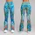 Turquoise Coral Reef and Seahorse Coastal Escape for Ocean Lovers and Beach Days Leggings - 9