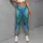 Turquoise Coral Reef and Seahorse Coastal Escape for Ocean Lovers and Beach Days Leggings - 5