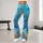 Turquoise Coral Reef and Seahorse Coastal Escape for Ocean Lovers and Beach Days Leggings - 10