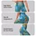 Turquoise Coral Reef and Seahorse Coastal Escape for Ocean Lovers and Beach Days Leggings - 2
