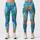 Turquoise Coral Reef and Seahorse Coastal Escape for Ocean Lovers and Beach Days Leggings - 1