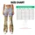 Easter Bunny in Spring Wildflowers and Pastel Skies for Festive Seasonal Celebrations Leggings - 7
