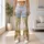 Easter Bunny in Spring Wildflowers and Pastel Skies for Festive Seasonal Celebrations Leggings - 12