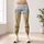 Easter Bunny in Spring Wildflowers and Pastel Skies for Festive Seasonal Celebrations Leggings - 4