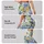 Blue Yellow Botanical Flowers for Coastal Getaways and Sunny Beach Days Leggings - 8