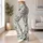 Soft Green Eucalyptus Vine Foliage for Serene Yoga, Travel and Everyday Wellness Leggings - 11