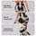 Black Cat and Golden Eyes for Cozy Weekend Style and Everyday Cat Lover Outings Leggings - 2