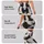Black Cat and Golden Eyes for Cozy Weekend Style and Everyday Cat Lover Outings Leggings - 2