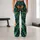 Monstera And Palm Leaves For Tropical Island Getaways And Beach Days Leggings - 10
