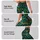 Monstera And Palm Leaves For Tropical Island Getaways And Beach Days Leggings - 2