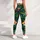 Monstera And Palm Leaves For Tropical Island Getaways And Beach Days Leggings - 5