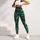 Monstera And Palm Leaves For Tropical Island Getaways And Beach Days Leggings - 6