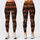 Striped Skull Cat Halloween Style for Spooky Season Celebrations and Everyday Wear Leggings - 3
